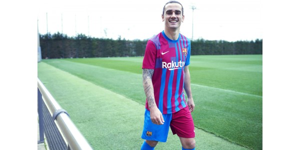 Barcelona 2021-2022 seizoen thuis voetbalshirts ontploft